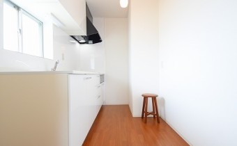 キッチンスペース　※写真は同マンション1101号室のものです