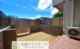 専用のお庭