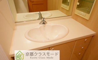 独立洗面台　※室内写真は同マンション内の別タイプのものです。