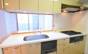 システムキッチン　※室内写真は同マンション内の別タイプのものです。