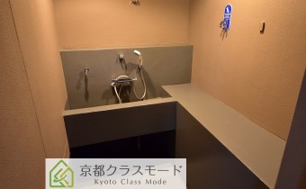ペット足洗い場