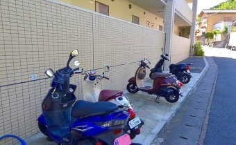 原付置き場