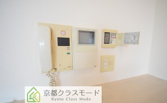 TVモニター付きオートロック＆床暖房のコントローラー