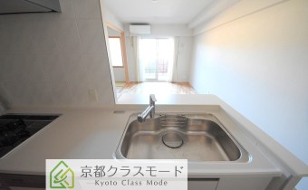 調理スペース　※室内写真は716号室のものです。