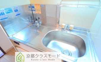 シンク＆ガスコンロ設置可能スペース※同マンション別室の写真です