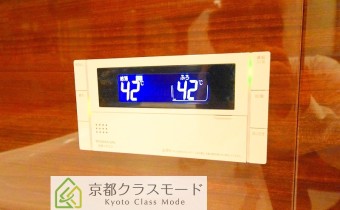 追い焚き機能付バス