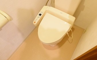 ウォシュレットトイレ　※室内写真は同マンション内の別タイプのものです。