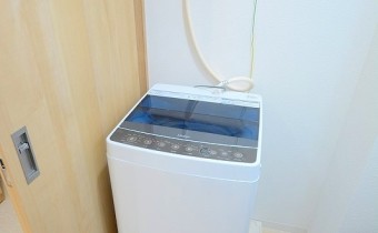 洗濯機置き場　※室内写真はモデルルームとなります。