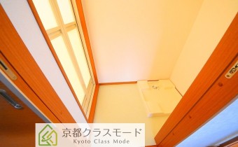 脱衣スペース　※写真は6号のものです