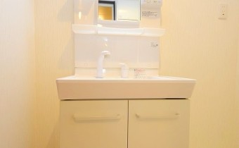 独立洗面台※同マンション反転タイプの写真です。