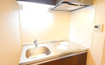 システムキッチン※同マンション反転タイプの写真です。