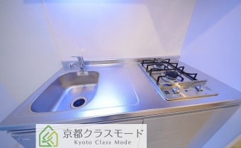 縦型の2口ガスコンロ