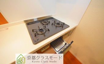 ３口ガスコンロ（グリル付き）