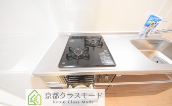 2口ガスコンロ（グリル付）