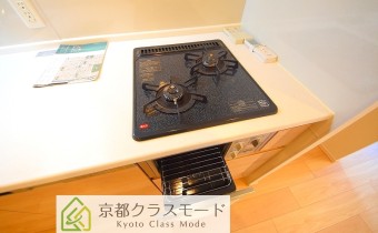 2口ガスコンロ（グリル付）