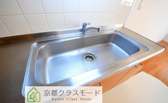 シンク　これだけ広いと嬉しいですね☆