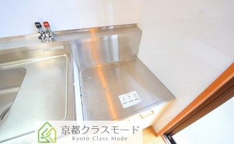 2口コンロ設置可