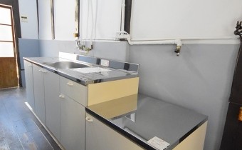 キッチン　2口ガスコンロ設置できます！