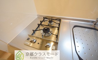 縦型の2口ガスコンロ