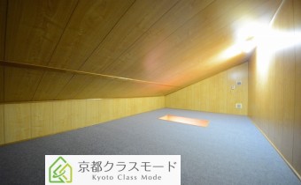 屋根裏収納スペース・別アングル
