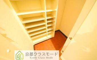 大容量のシューズクローゼット