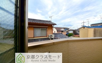 2階キッチン側の眺望