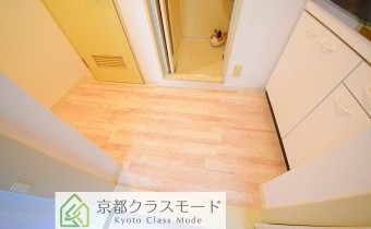 キッチンスペース兼脱衣所