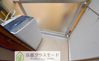ベランダ＆洗濯機