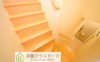 2階へ