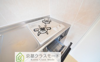 2口ガスコンロ（グリル付き）
