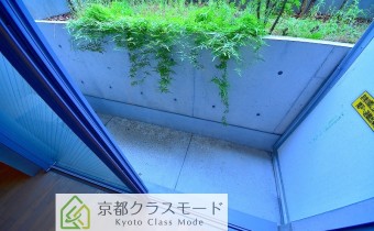 1階のベランダ