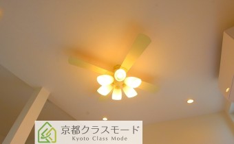 シーリングファン付いてます☆