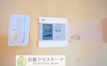 DKの床暖房操作パネル