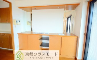 LDKの収納棚