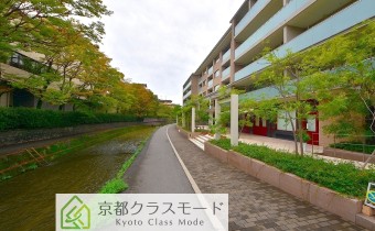 疎水沿いです♪
