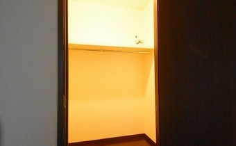 Room 7のウォークインクローゼット