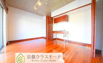 コンクリート打放し+和風テイストなデザイナーズルーム