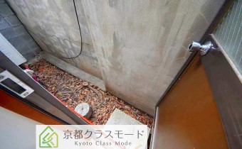 脱衣所から、外に出られます