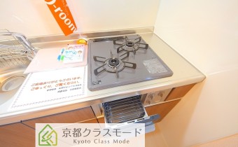 2口ガスコンロ(グリル付)