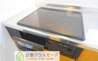 IHコンロ３口(グリル付き）