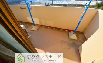バルコニー・西側