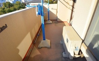 バルコニー・西側