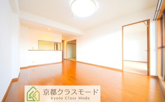 広々16.7帖のリビングダイニング♪女性に人気のカウンタータイプです！
