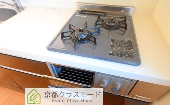2口ガスコンロ（グリル付）