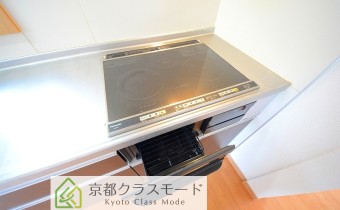 2口IHコンロ(グリル付き)
