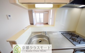 調理スペース＆シンク　※写真は変転タイプです