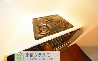 3口ガスコンロ（グリル付き）