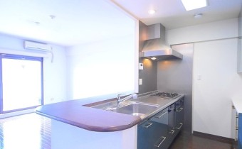 システムキッチン　※室内写真は同マンション内の別のお部屋のものです。
