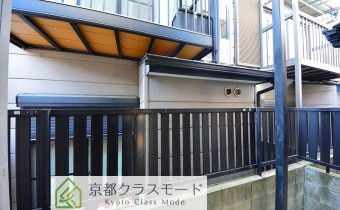 1階のベランダからの眺望