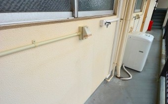 室外洗濯機置き場